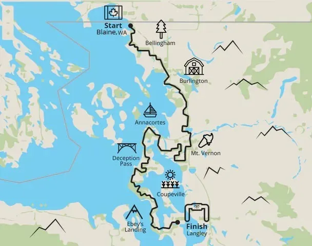 Blaine to Langley